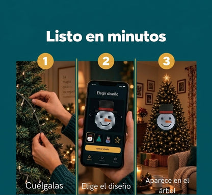 Luces Mágicas para árbol de Navidad